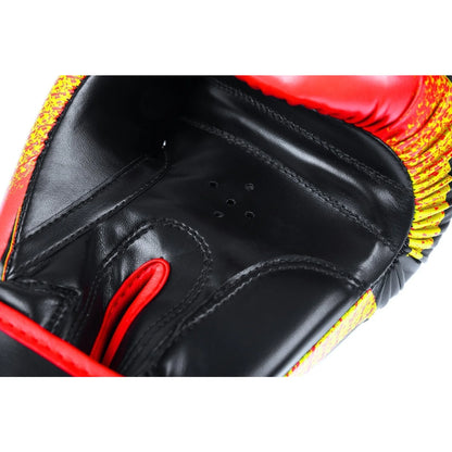 MAR-118A | Flame Print Boxing & Kickboxing Gloves - Gloves