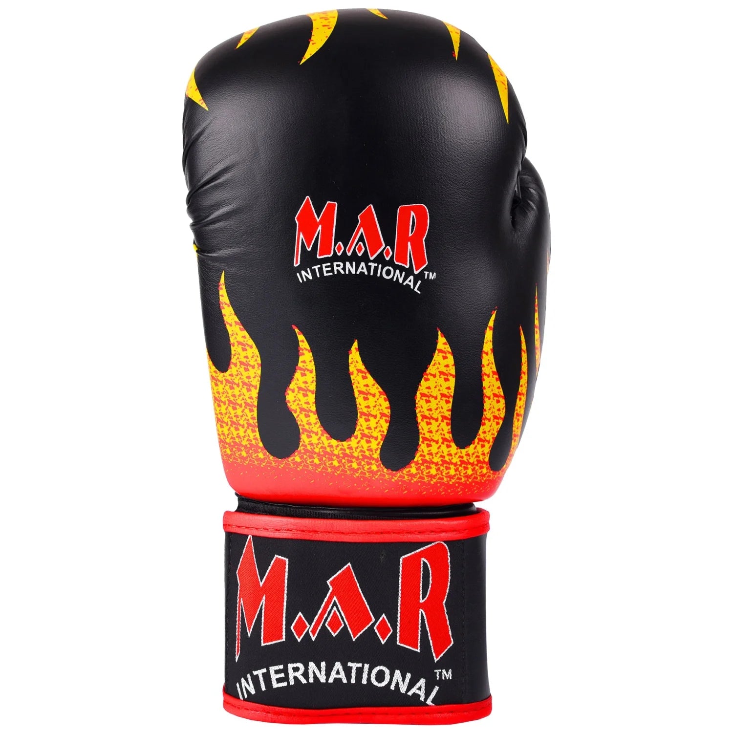MAR-118A | Flame Print Boxing & Kickboxing Gloves - Gloves