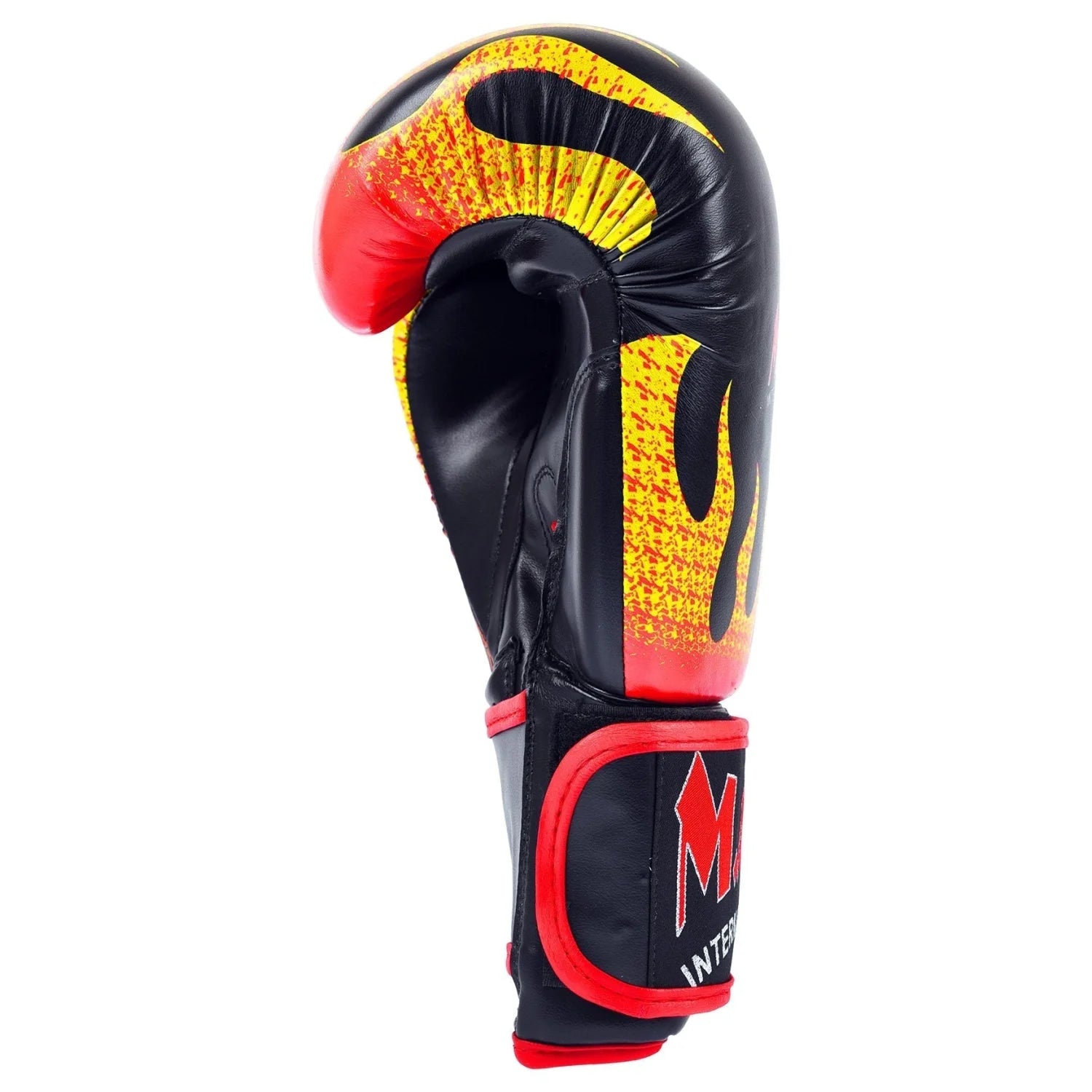 MAR-118A | Flame Print Boxing & Kickboxing Gloves - Gloves