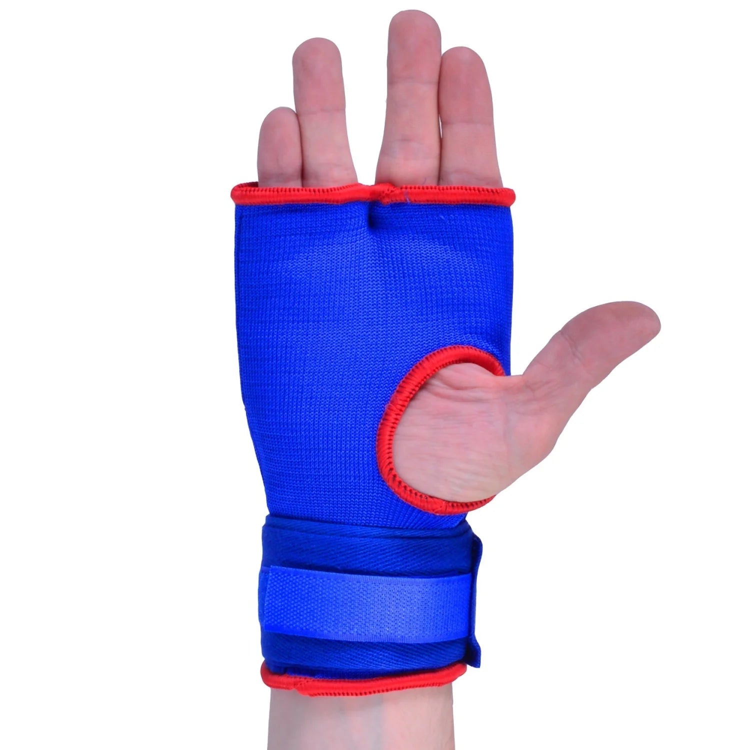 MAR-119C | Blue Hand Wrap Mitts w/ Padded Knuckles - Small Accessories