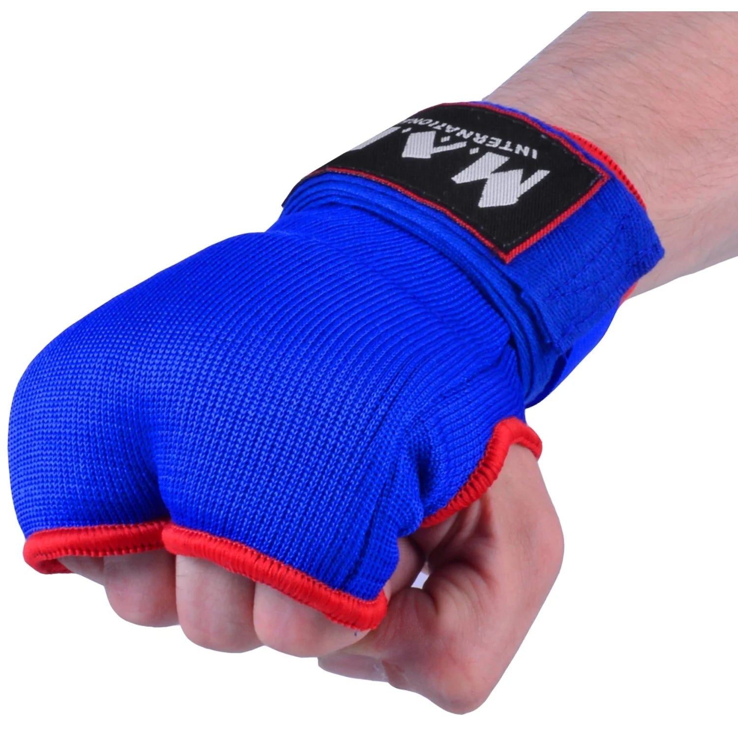 MAR-119C | Blue Hand Wrap Mitts w/ Padded Knuckles - Small Accessories