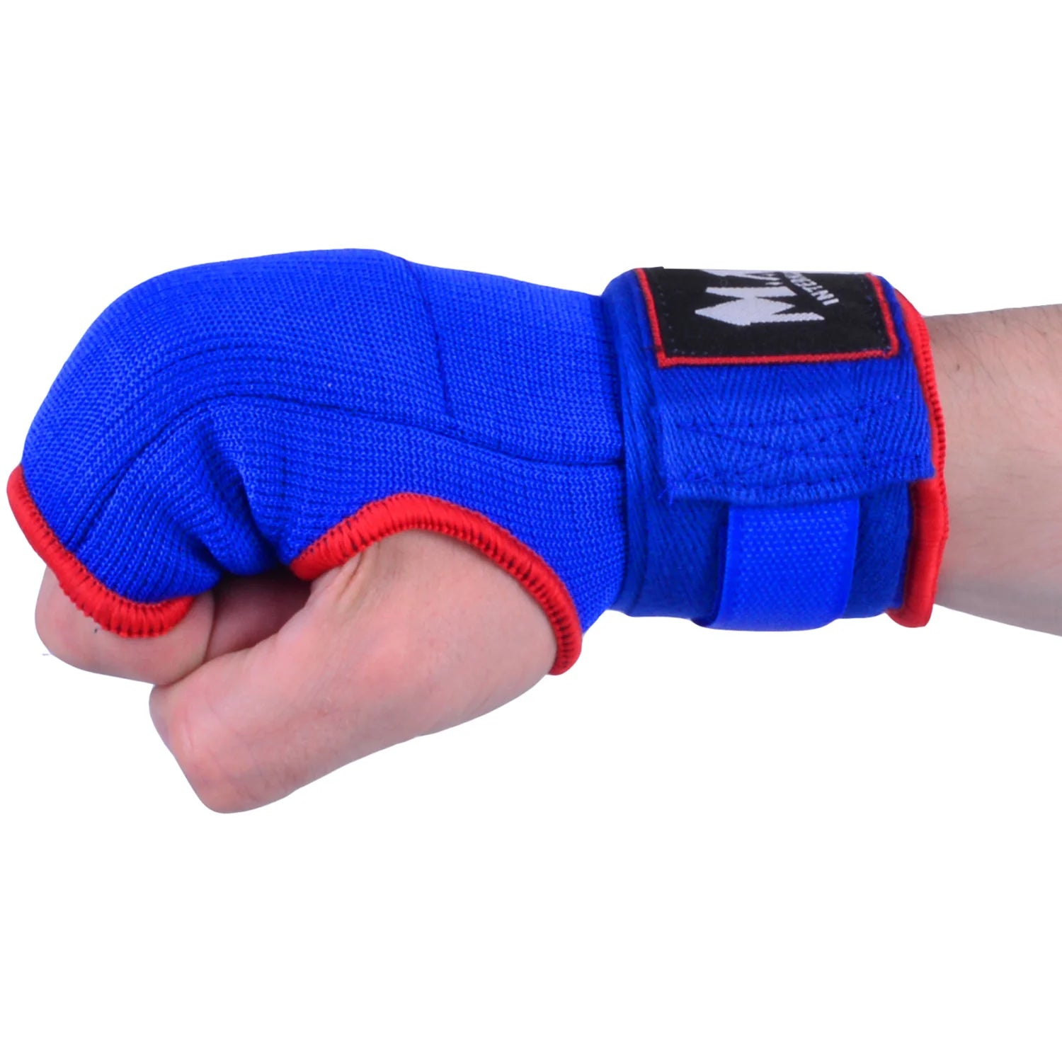 MAR-119C | Blue Hand Wrap Mitts w/ Padded Knuckles - Small Accessories