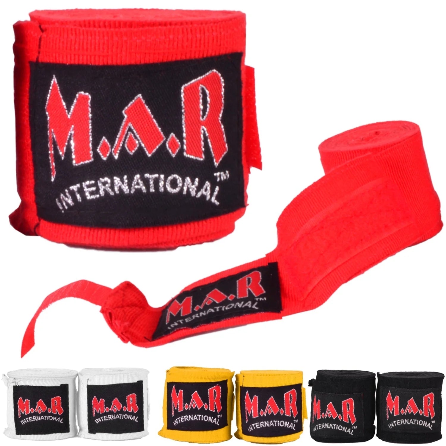 MAR-120A | Red Boxing/Martial Arts Hand Wraps - Small Accessories