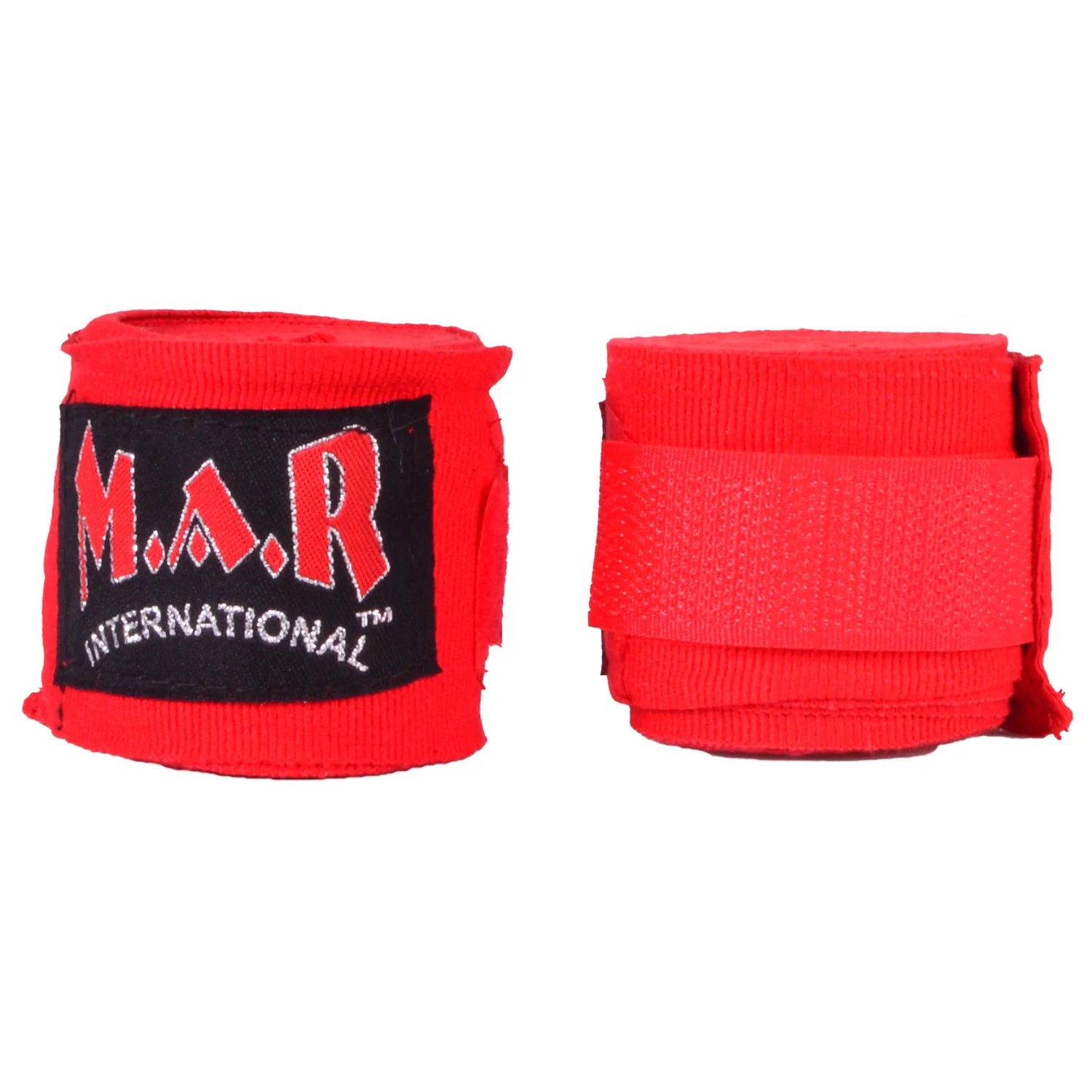 MAR-121A | Red Elasticated Boxing & Martial Arts Hand Wraps - Small Accessories