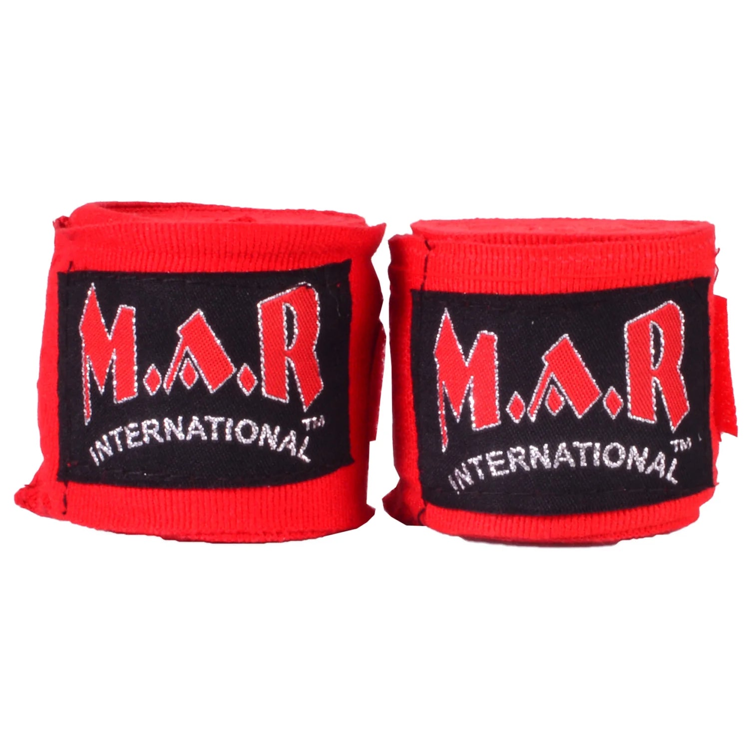 MAR-121A | Red Elasticated Boxing & Martial Arts Hand Wraps - Small Accessories