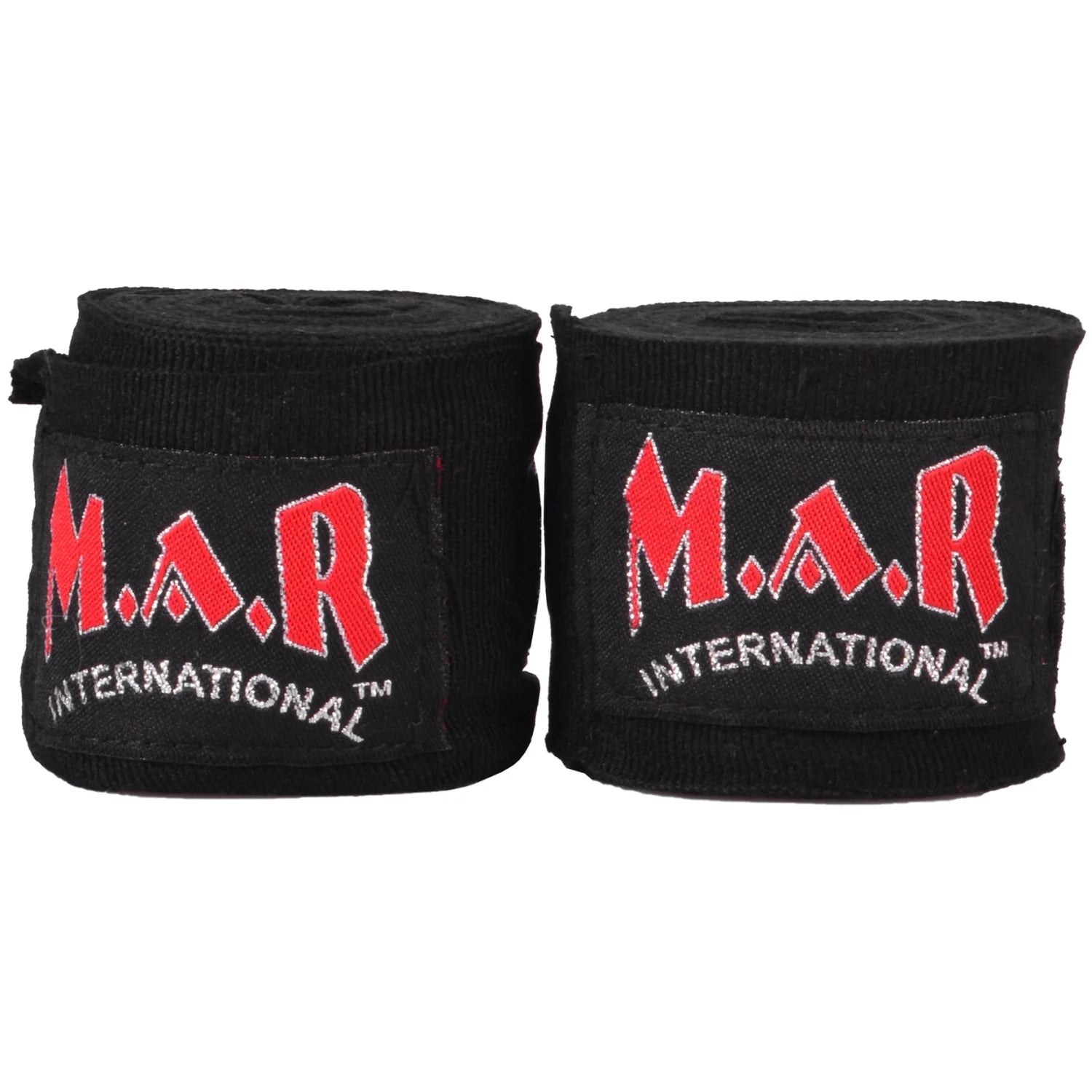 MAR-121B | Black Elasticated Boxing & Martial Arts Hand Wraps - Small Accessories