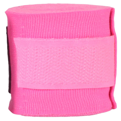 MAR-121C | Pink Elasticated Boxing & Martial Arts Hand Wraps - Small Accessories