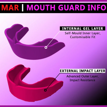 MAR-123B | Purple Gel Mouth Guard/Gum Shield - Small Accessories