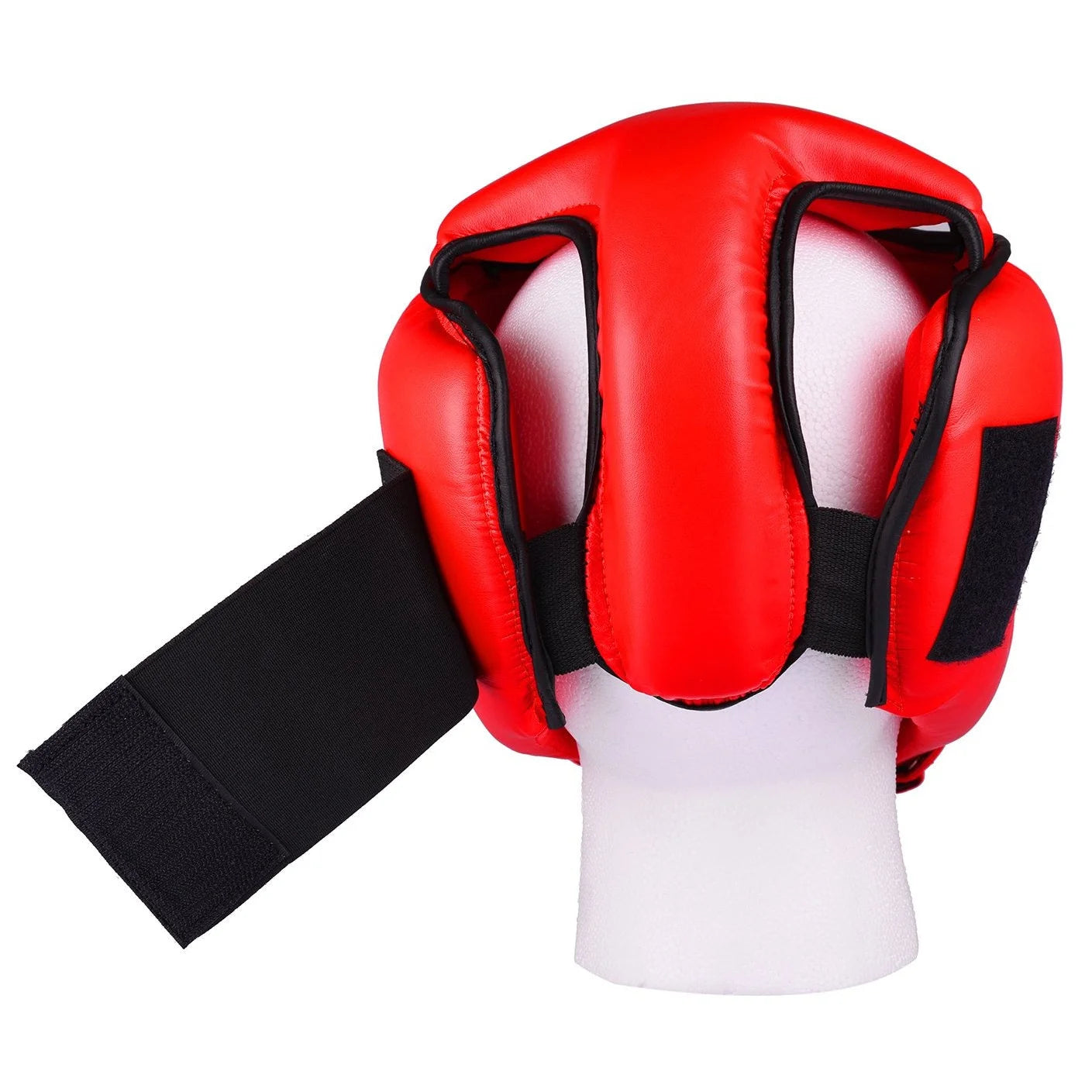 MAR-127A | Red Kickboxing/Boxing Head Guard For Training - Head Guard