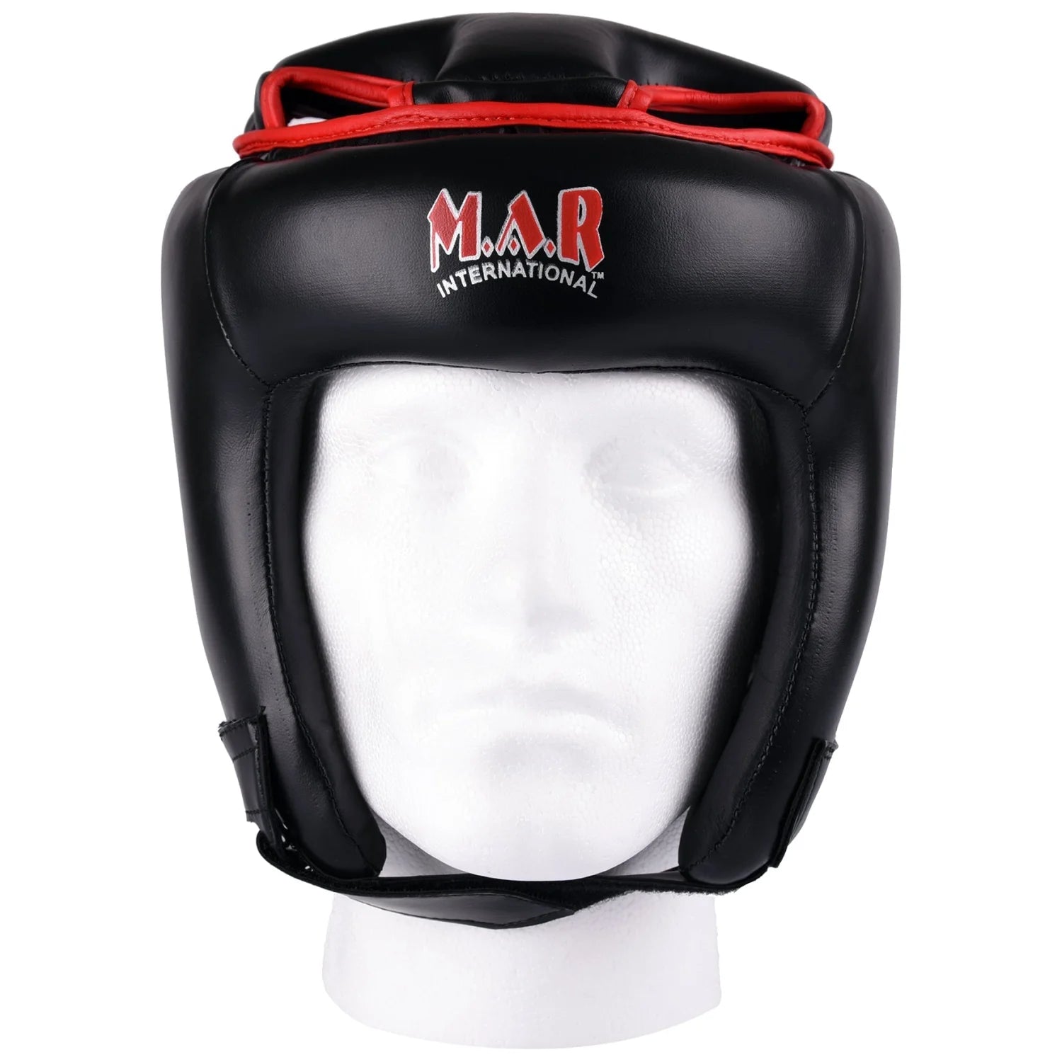 MAR-127B | Black Kickboxing/Boxing Head Guard For Training - Head Guard