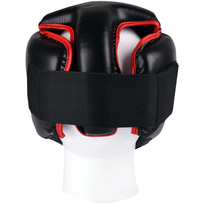 MAR-127B | Black Kickboxing/Boxing Head Guard For Training - Head Guard