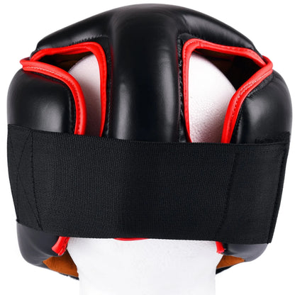 MAR-128B | Black Kickboxing & Thai Boxing Competition Head Guard - Head Guard