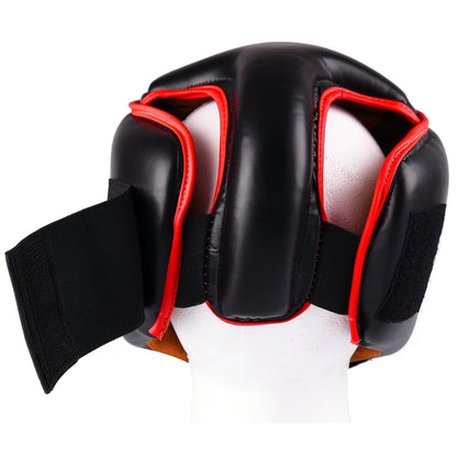 MAR-128B | Black Kickboxing & Thai Boxing Competition Head Guard - Head Guard