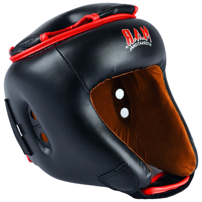 MAR-128B | Black Kickboxing & Thai Boxing Competition Head Guard - Head Guard