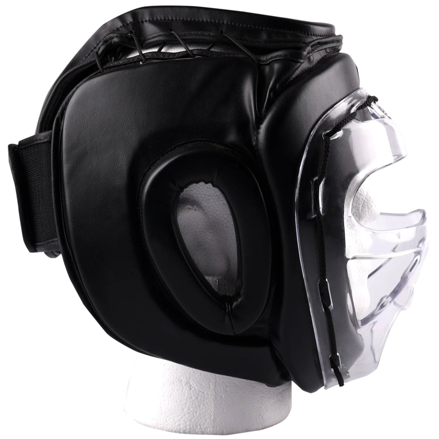 MAR-133B | Black Transparent Mask Head Guard - Head Guard
