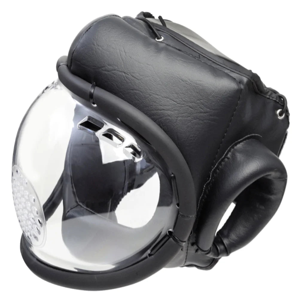 MAR-133C | Transparent Head Guard w/ Protection Mask - Head Guard
