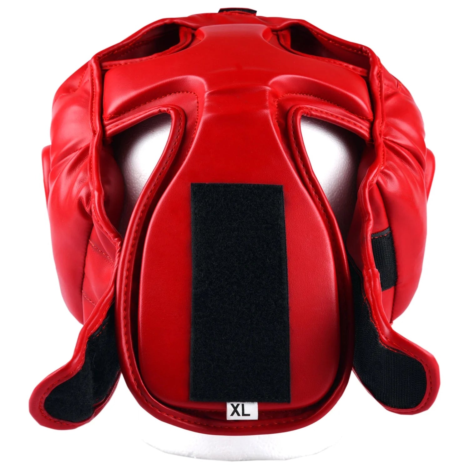 MAR-134A | Red Head Guard w/ Grill Mask For Training - Head Guard