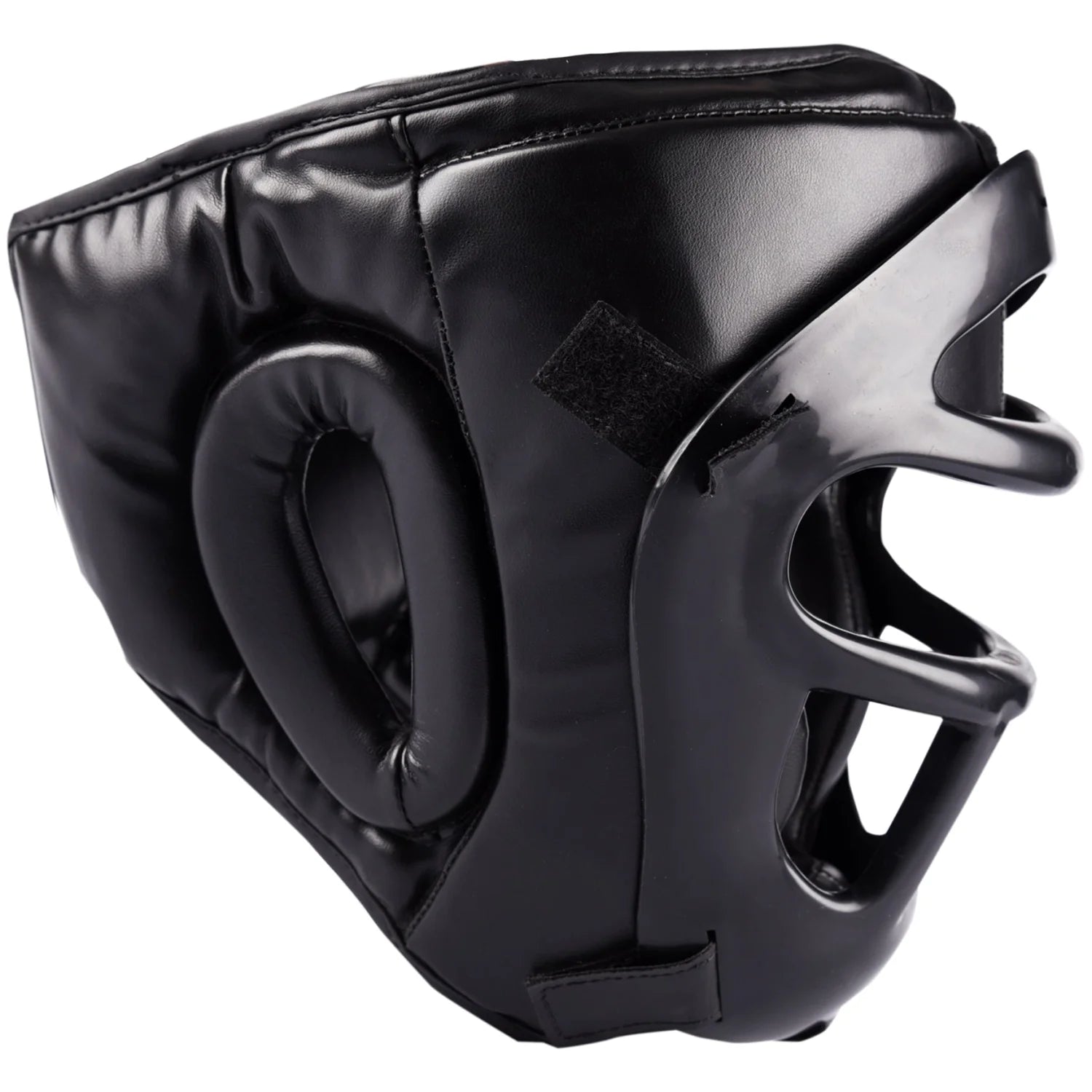 MAR-134B | Black Head Guard w/ Grill Mask For Training - Head Guard