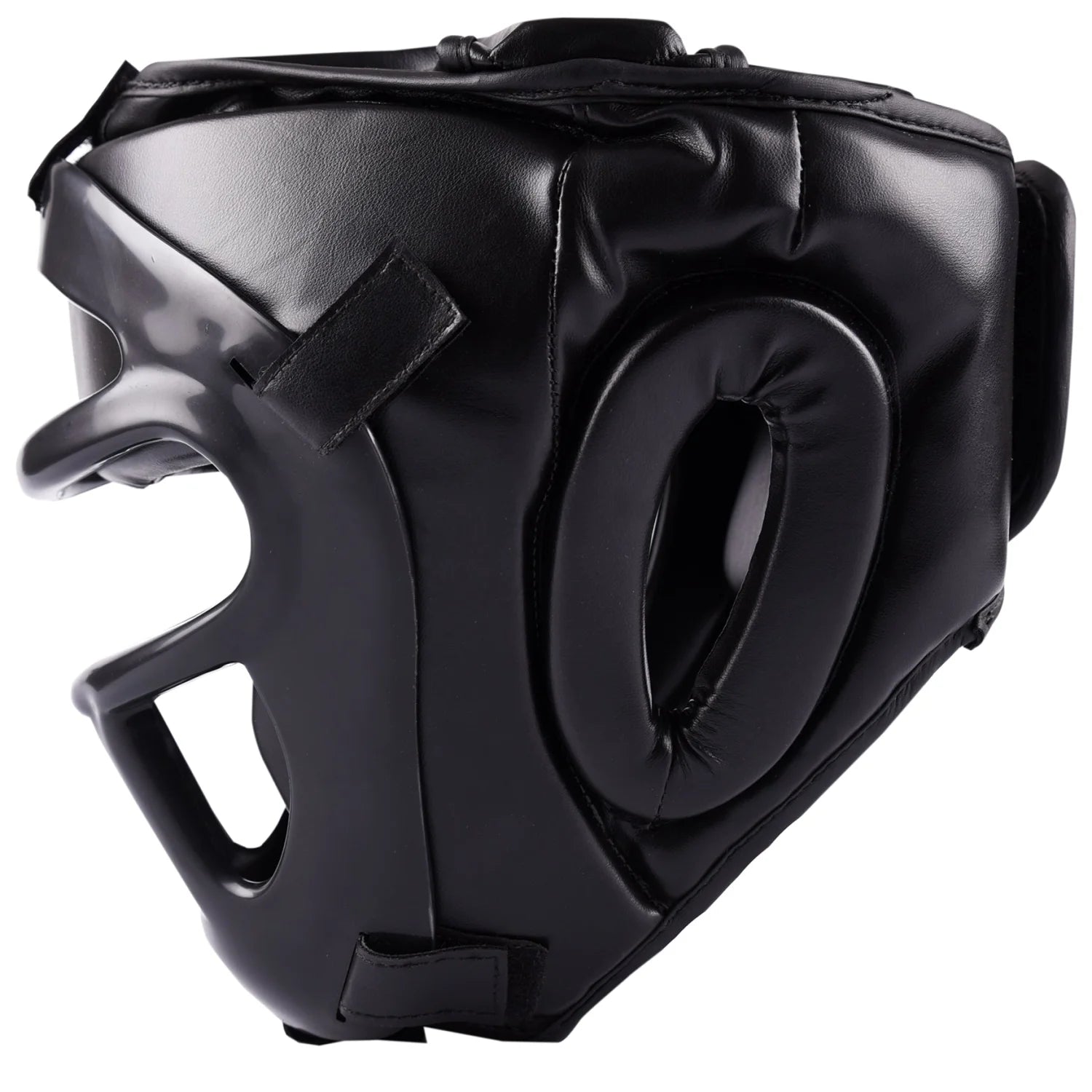 MAR-134B | Black Head Guard w/ Grill Mask For Training - Head Guard