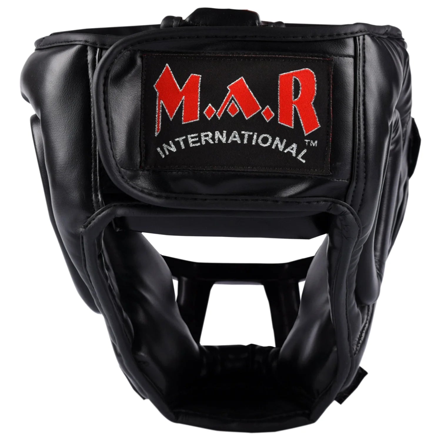 MAR-134B | Black Head Guard w/ Grill Mask For Training - Head Guard