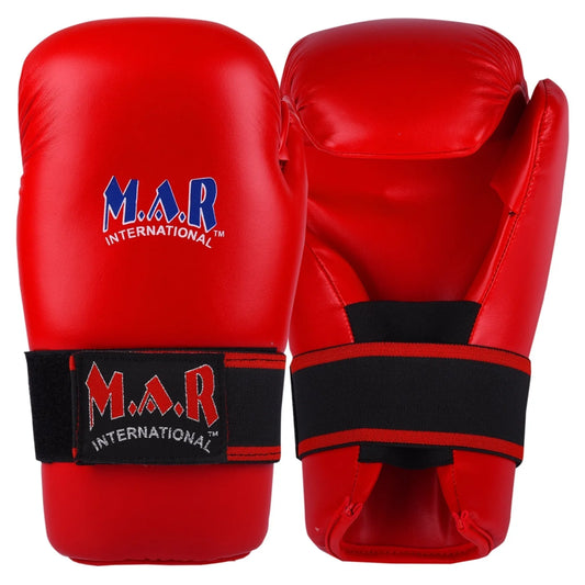 MAR-144A | Red Semi-Contact Pointer’s Gloves - Gloves