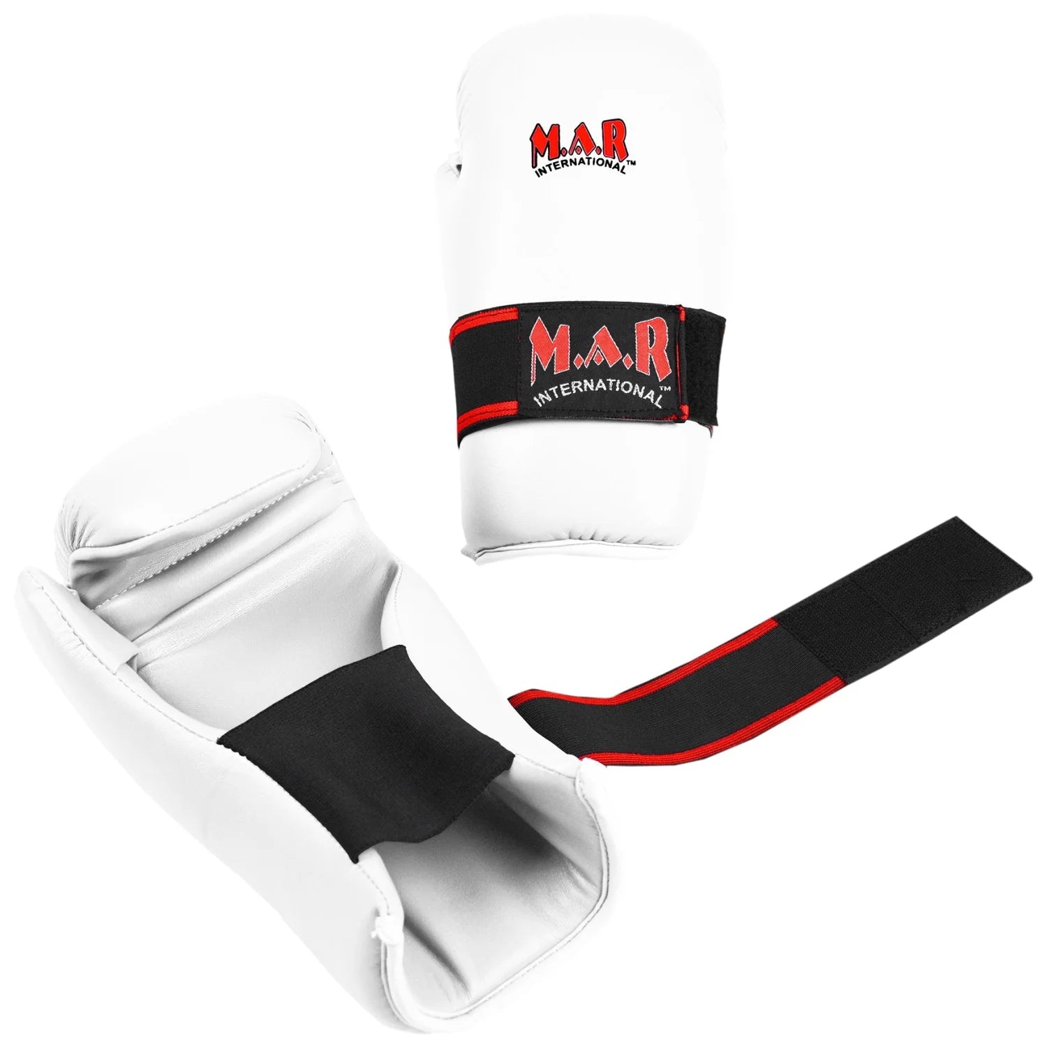 MAR-144D | White Semi-Contact Pointer’s Gloves - Gloves