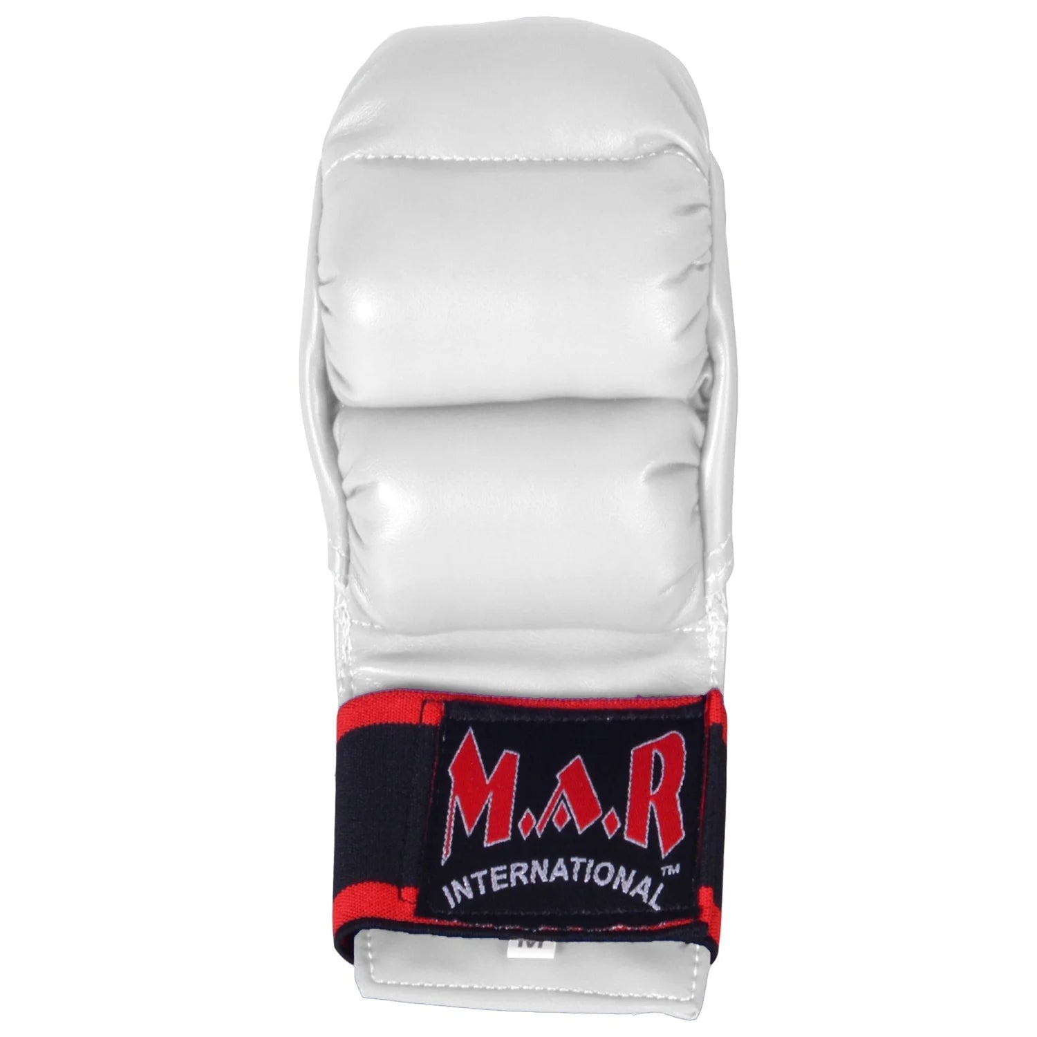MAR-145A | White Open Palmed Wuku Mitts - Compact Gloves