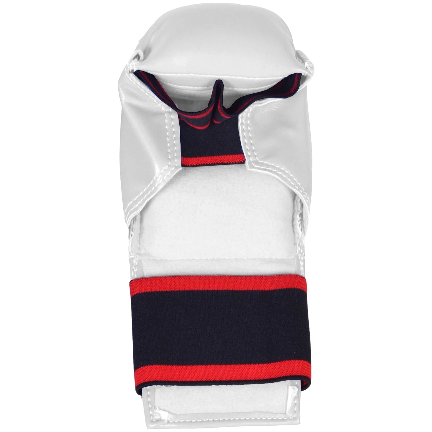 MAR-145A | White Open Palmed Wuku Mitts - Compact Gloves