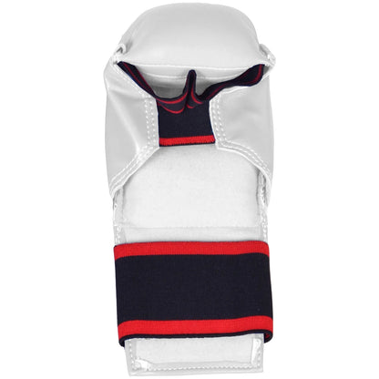 MAR-145A | White Open Palmed Wuku Mitts - Compact Gloves
