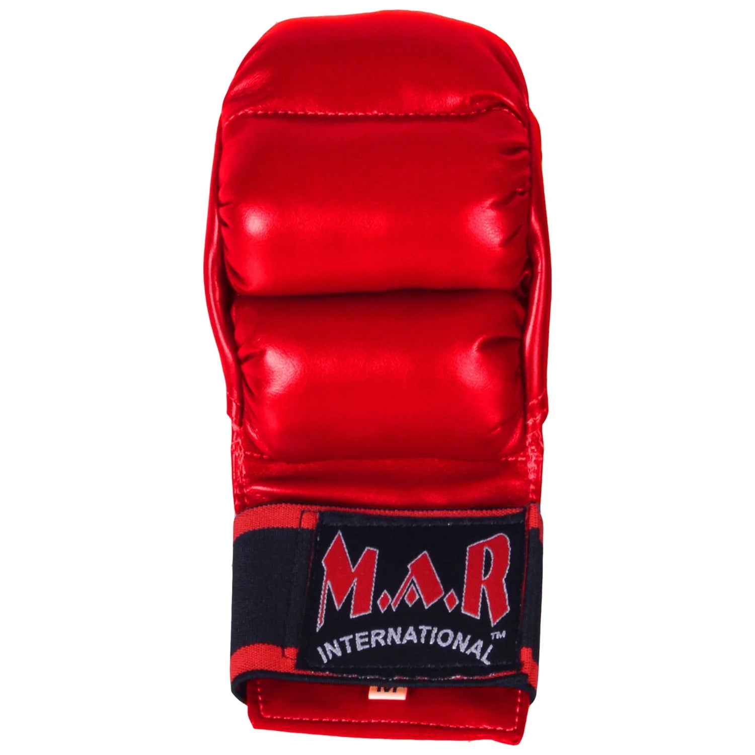 MAR-145B | Red Open Palmed Wuku Mitts - Compact Gloves