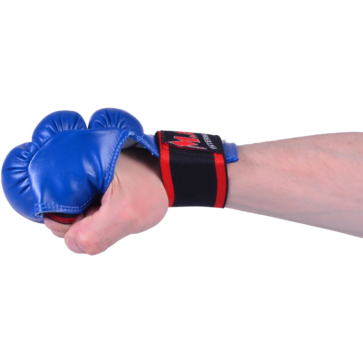 MAR-145C | Blue Open Palmed Wuku Mitts - Compact Gloves