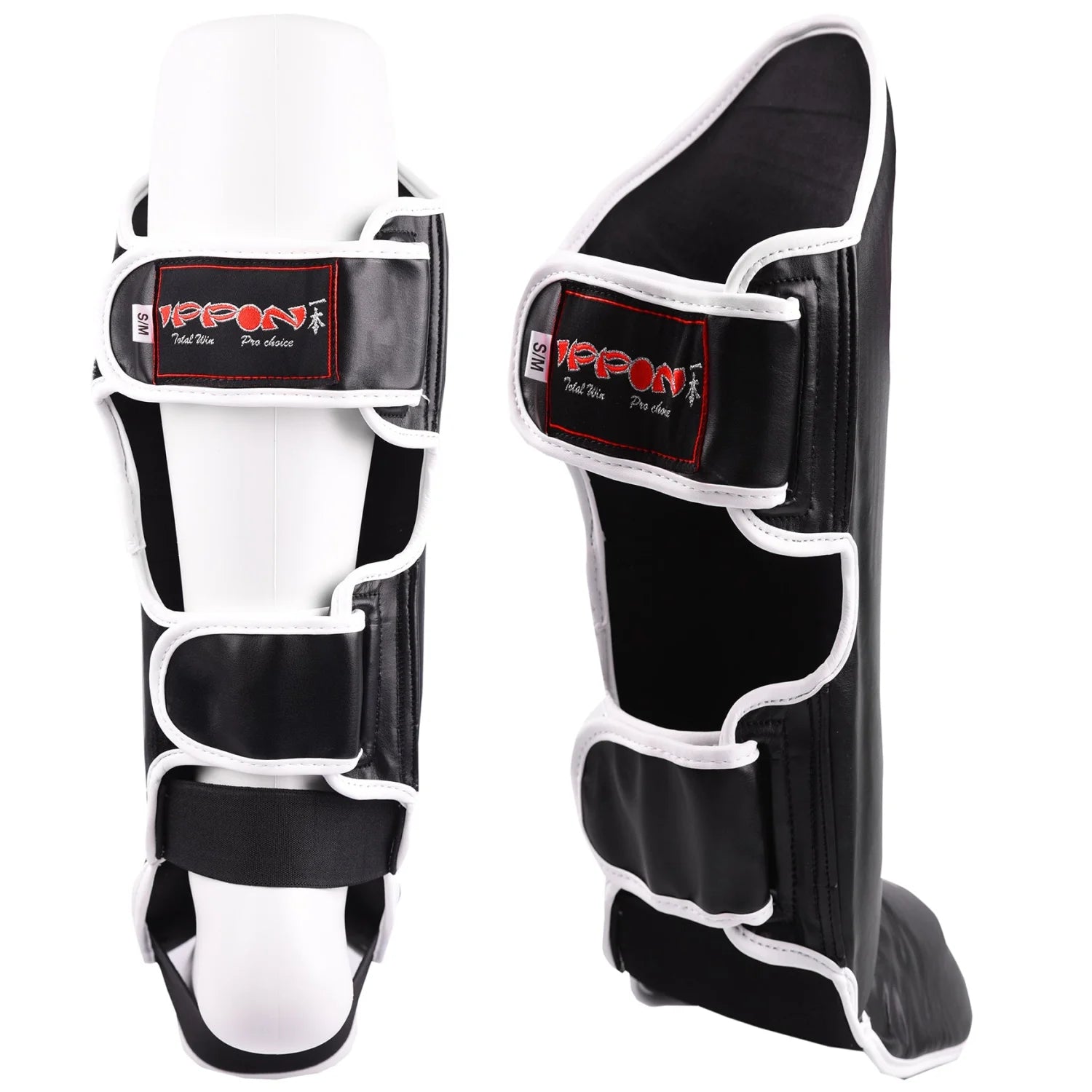 MAR-148B | Black Kickboxing & Thai Boxing IPPON Shin & Instep - Pads