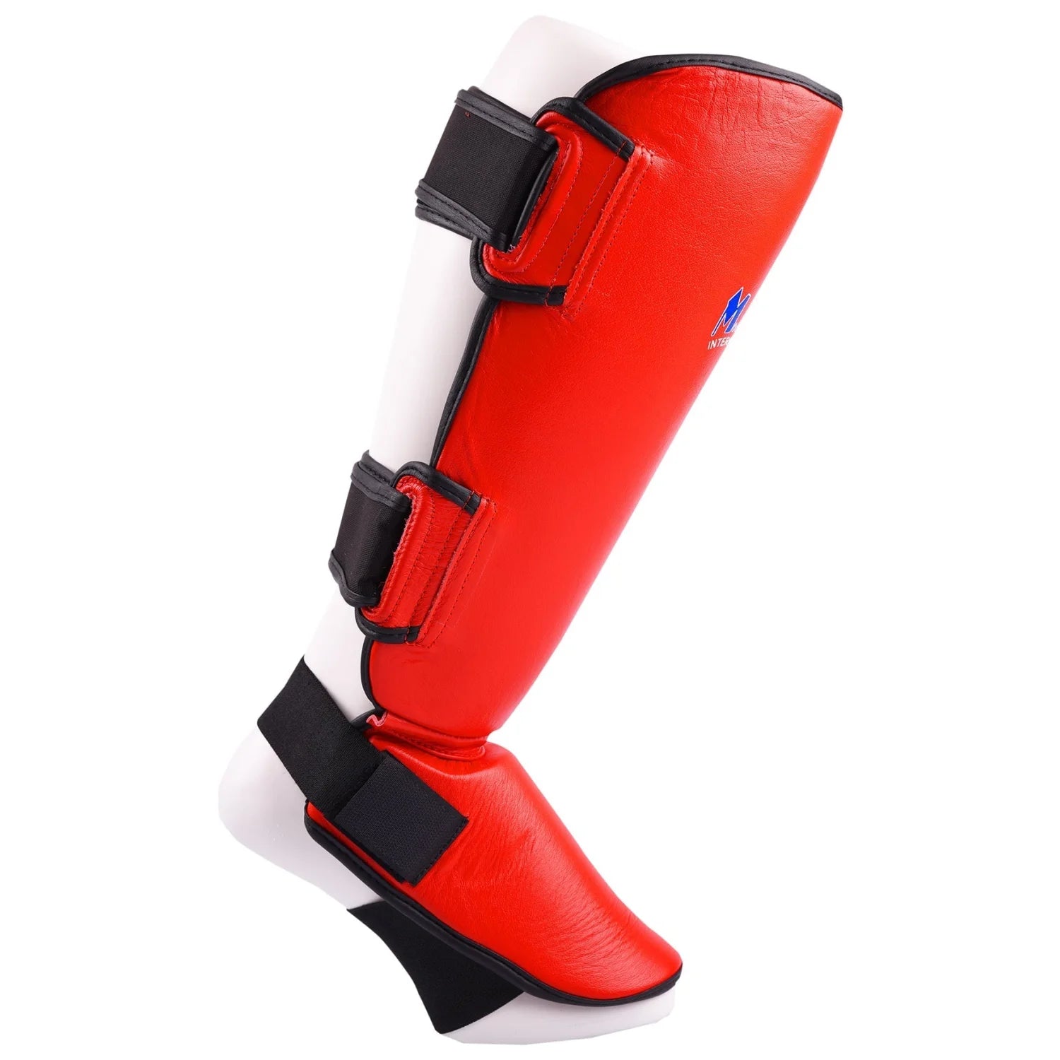 MAR-149A | Kickboxing & Thai boxing Genuine Leather Shin & Instep Guards - Pads