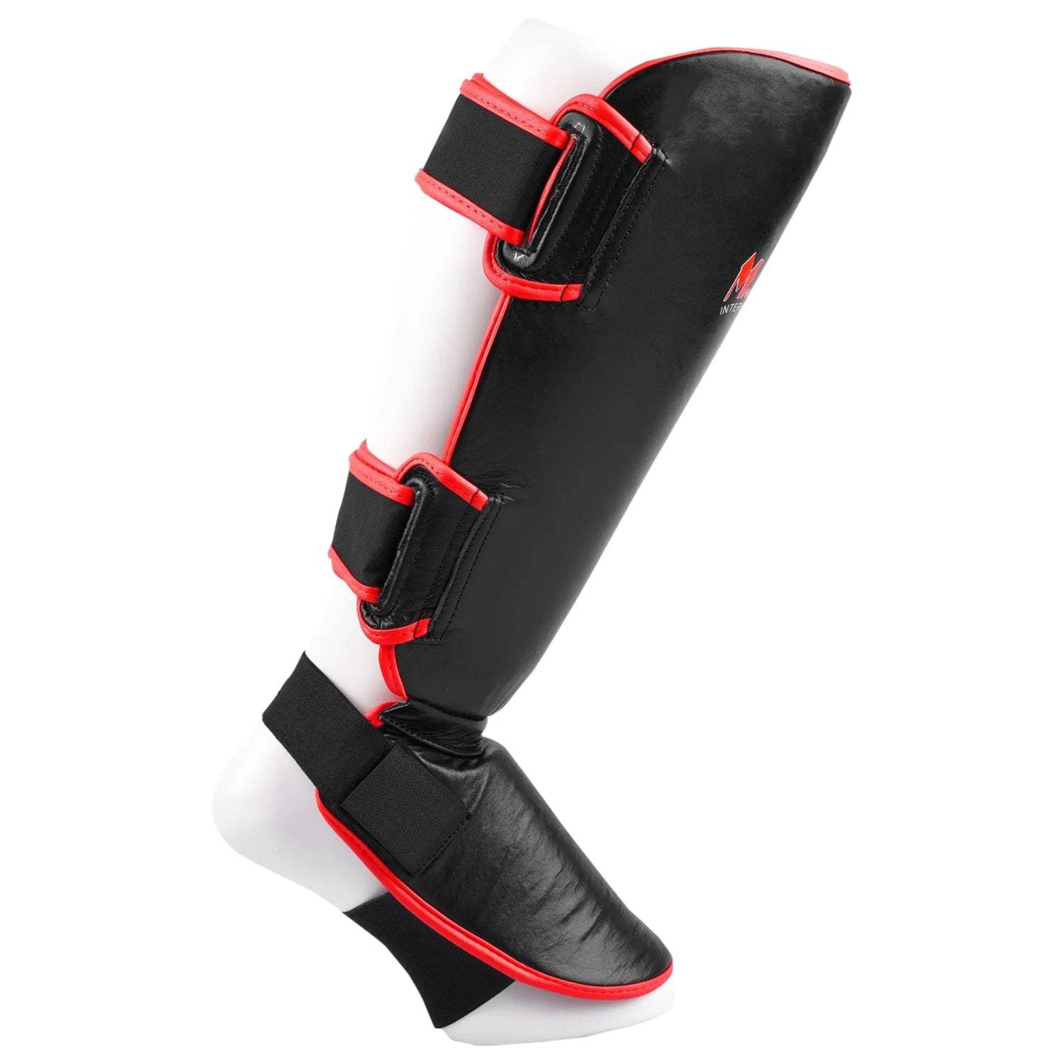 MAR-149B | Kickboxing & Thai boxing Genuine Leather Shin & Instep Guards - Pads
