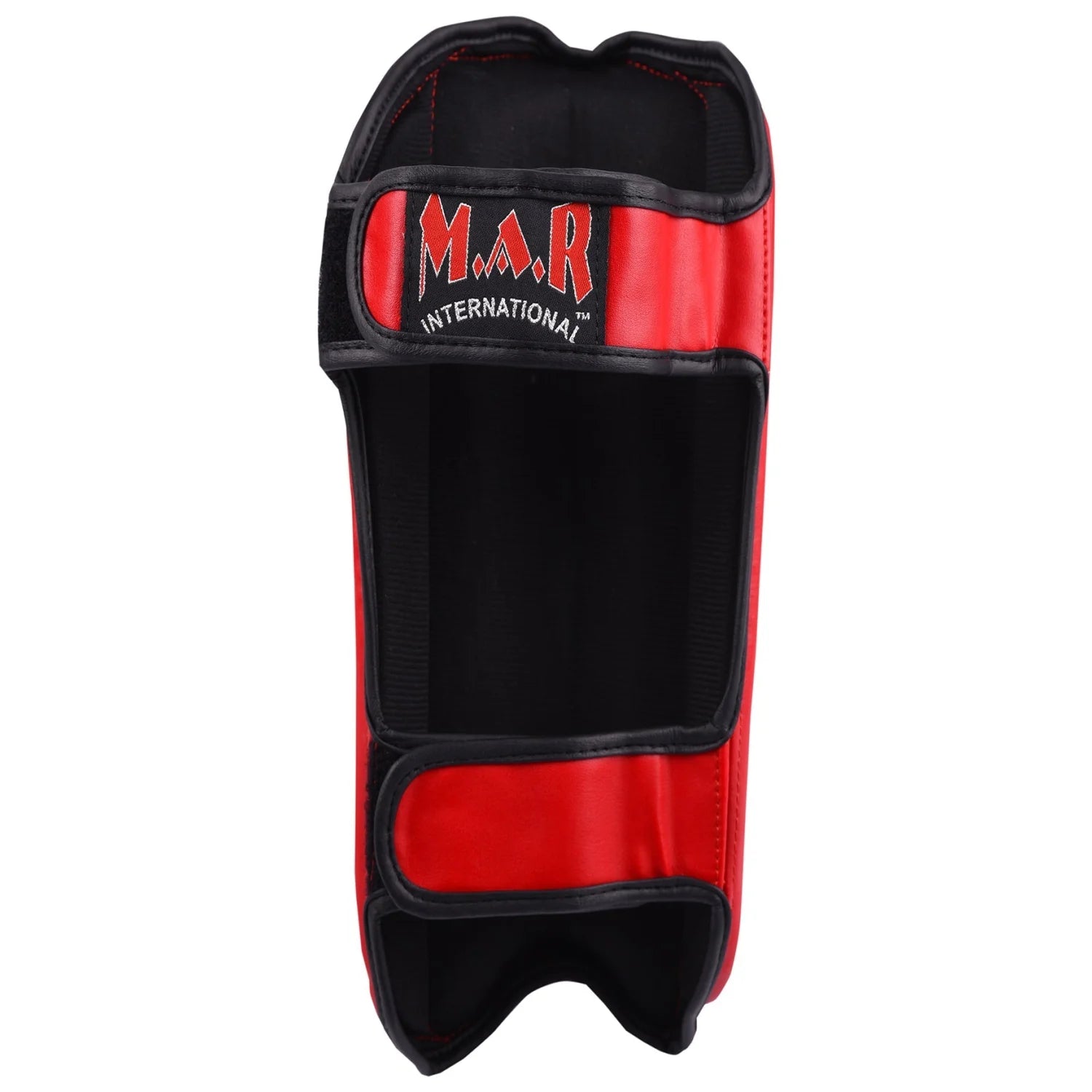 MAR-153A | Multilayered Red Shin Guards - Pads