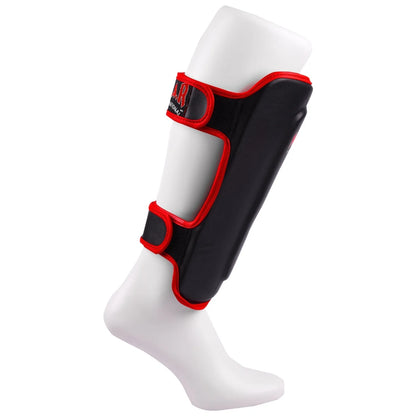 MAR-153B | Multilayered Black Shin Guards - Pads