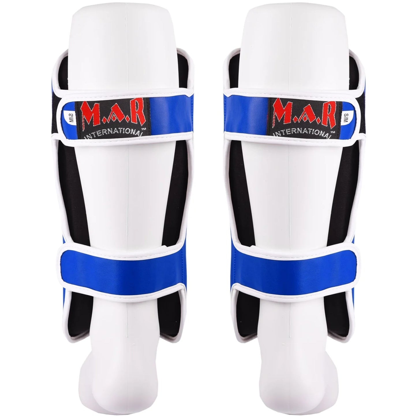 MAR-153C | Multilayered Blue Shin Guards - Pads