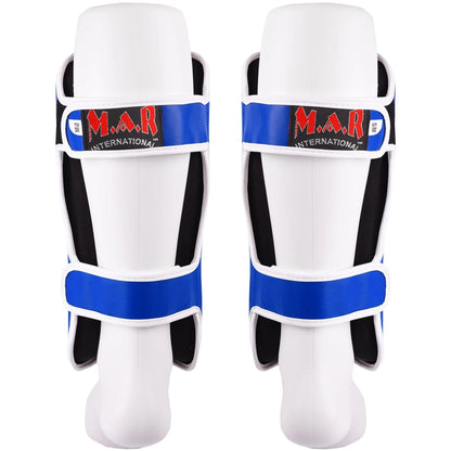 MAR-153C | Multilayered Blue Shin Guards - Pads