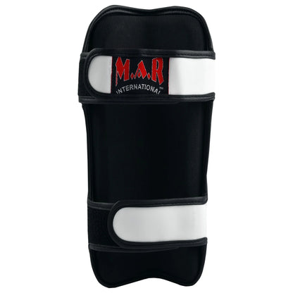 MAR-153D | Multilayered White Shin Guards - Pads
