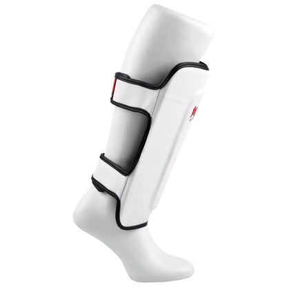 MAR-153D | Multilayered White Shin Guards - Pads