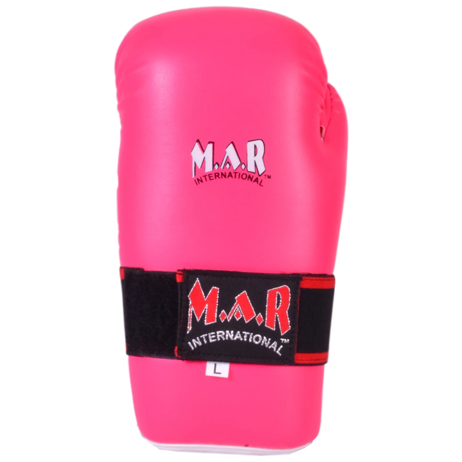 MAR-155B | Pink Semi Contact Karate Gloves for Women - Gloves