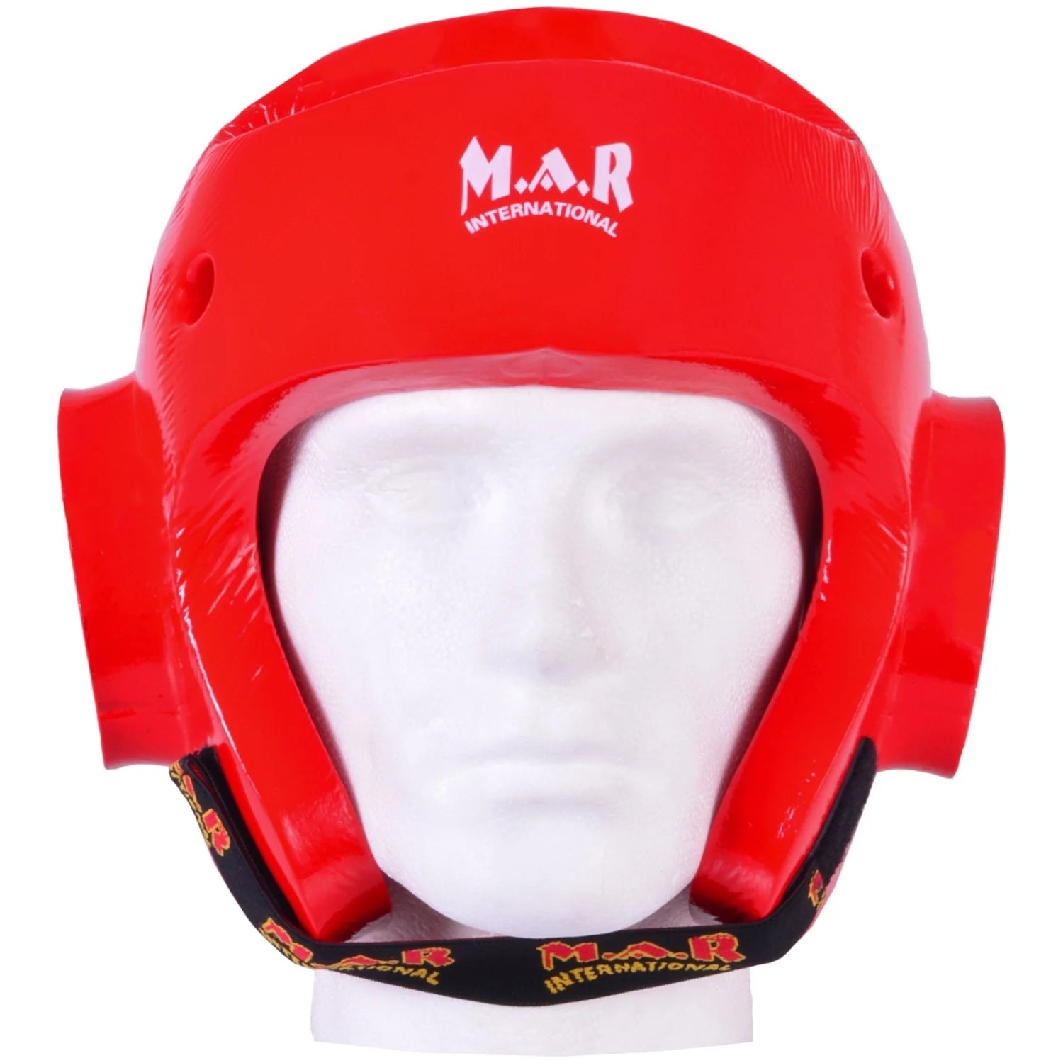 MAR-160A | Red Dipped Foam Martial Arts Head Guard - Head Guard