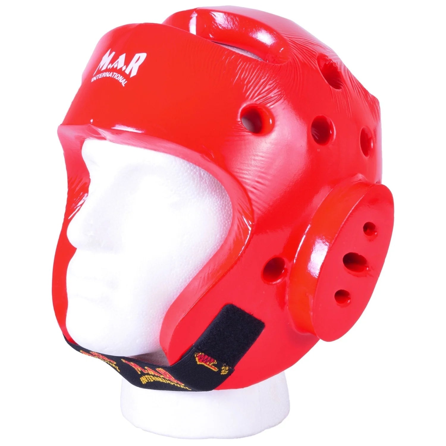 MAR-160A | Red Dipped Foam Martial Arts Head Guard - Head Guard