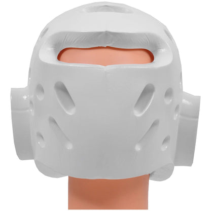 MAR-160D | White Dipped Foam Martial Arts Head Guard - Head Guard