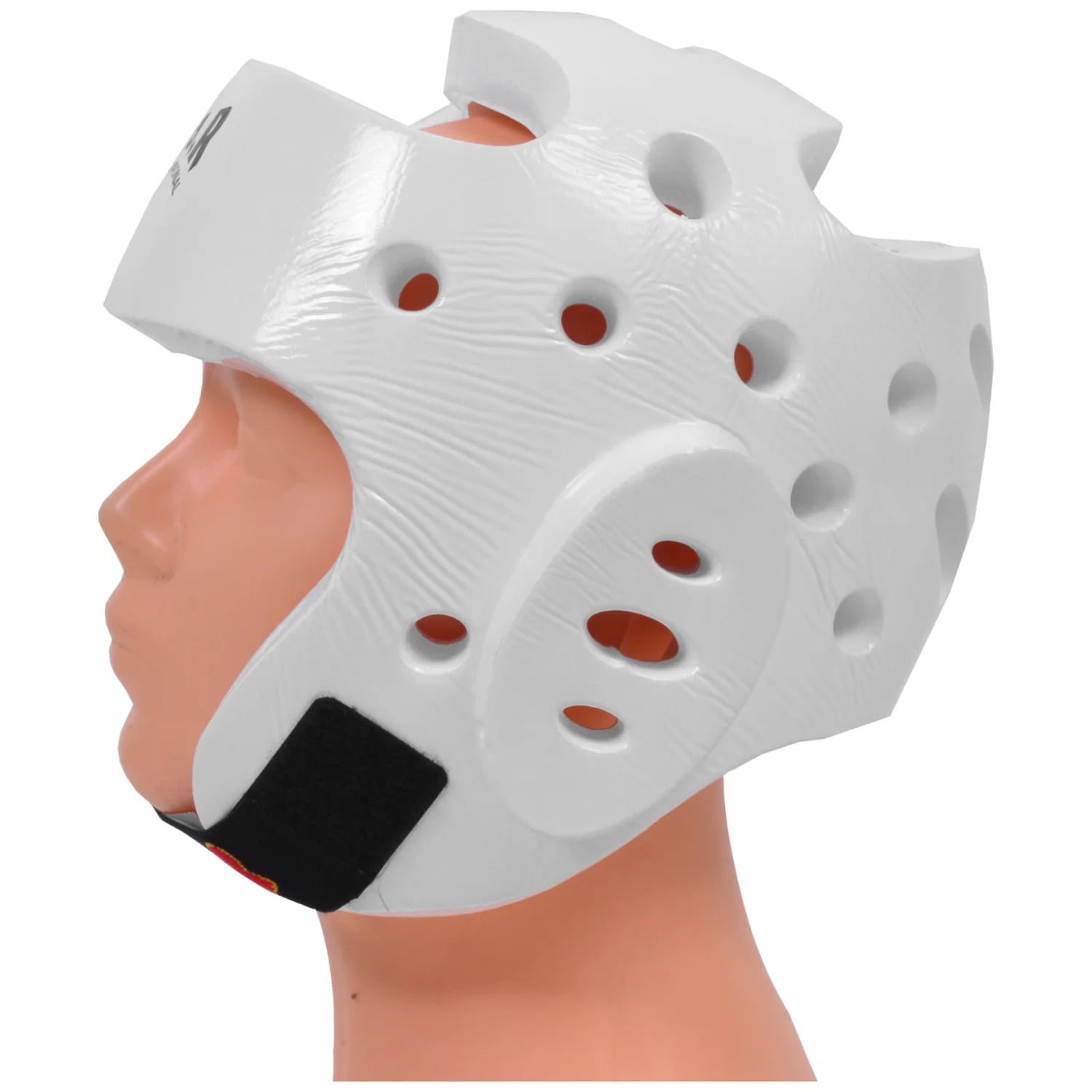 MAR-160D | White Dipped Foam Martial Arts Head Guard - Head Guard