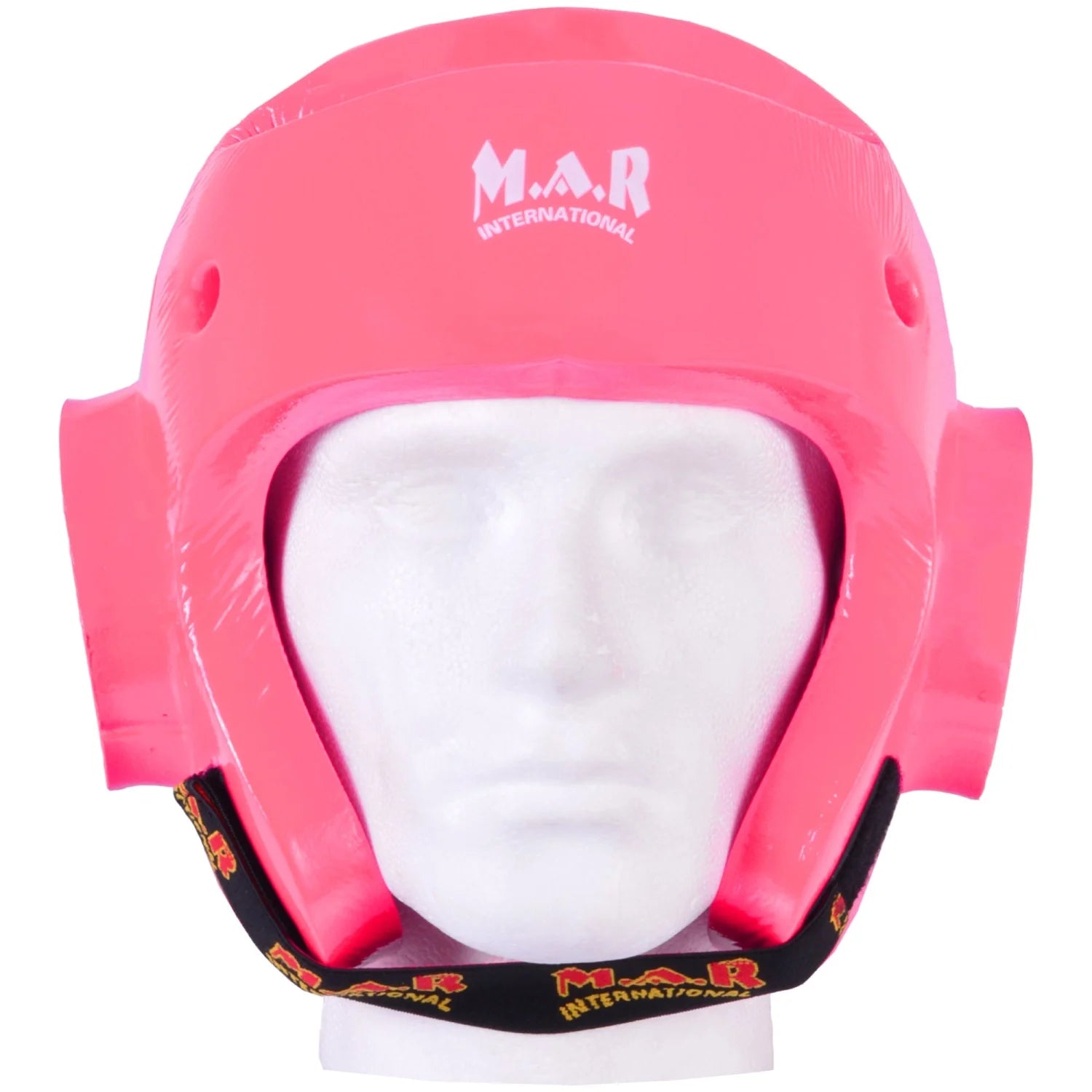 MAR-160E | Pink Dipped Foam Martial Arts Head Guard - Head Guard