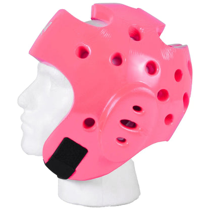 MAR-160E | Pink Dipped Foam Martial Arts Head Guard - Head Guard