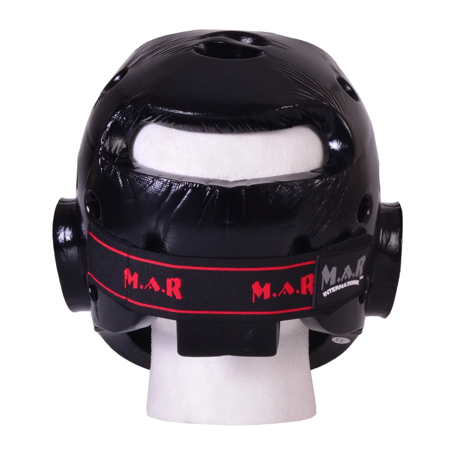 MAR-160I | WKF Style Karate Black Head Guard with Mask - Head Guard