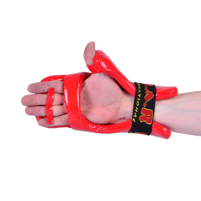 MAR-161A | Red Dipped Foam Martial Arts Punching Gloves - Gloves