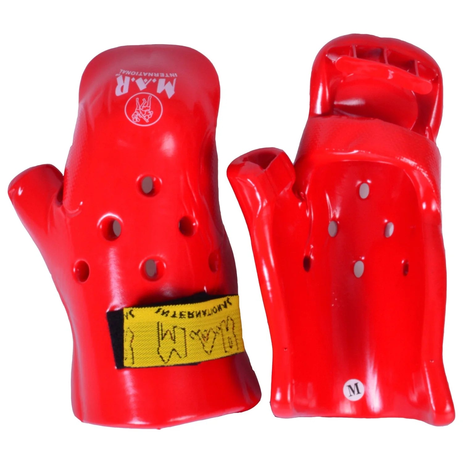 MAR-161A | Red Dipped Foam Martial Arts Punching Gloves - Gloves